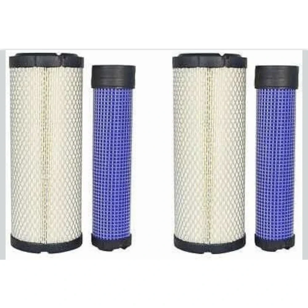 One Set Of Air Filter 87300178 & 87300180 Compatible For New Holland & Ford Comp